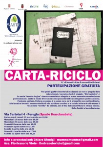 RICICLO CARTA LABORATORIO AMBIENTE