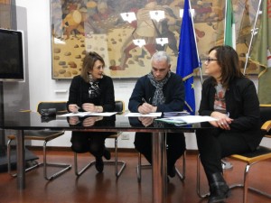 Da sinistra Carla Casciari Giancarlo Billi Alessandra Stocchi